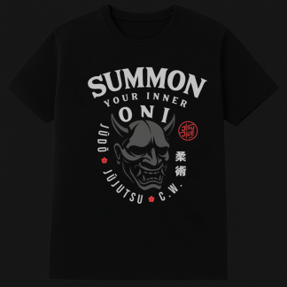 Summon Your Inner Oni Tee – Black | Jitsu Jive